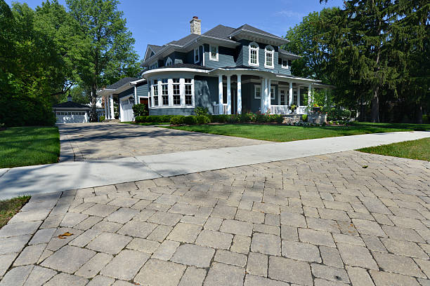 Residential Paver Driveway in Beach Haven West, NJ